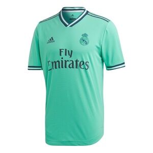 Adidas Real Madrid 2019/20 Authentic Third Shirt Jersey Kit EC9301 (Green/Blue)